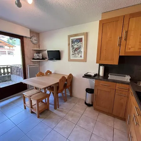 Chaleureux 2 Pieces, 4 Pers, Terrasse Et Parking Chatel
